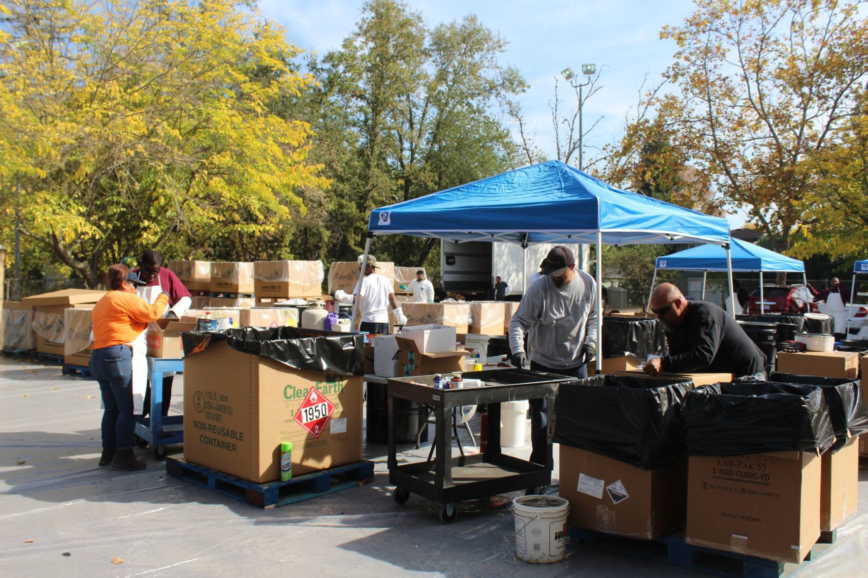 Hazardous waste collection